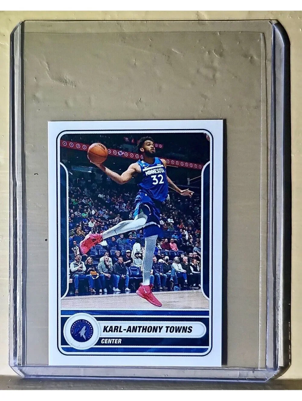2023-24 Karl-Anthony Towns Panini NBA Basketball #389 Sticker Timberwolves